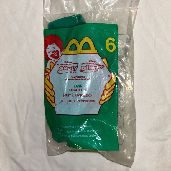 •5 FOR $10 KIDS TOYS• 2000 An Extremely Goofy Movie Happy Meal #6 Tank Launch - Picture 2 of 7